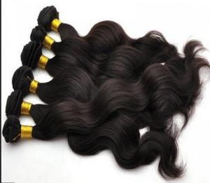 Quality Soft And Silky 100 Peruvian Human Hair / Loose Wave Hair Bundles No Nits wholesale
