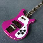 Top quality Rick 4003 model Ricken 4 strings Electric Bass guitar in blue color,