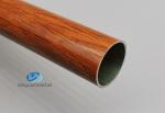 Wooden Grain Aluminum Pipe Tube Antirust Electrophoresis Surface 6061 T6 powder