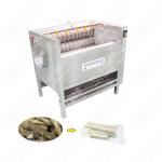 Small Potato Washing And Peeling Machine Egg Plant Cleaner Machine