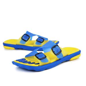Quality Comfort Slide Mens Sports Slippers Bathroom Water Shoes Double Buckle wholesale