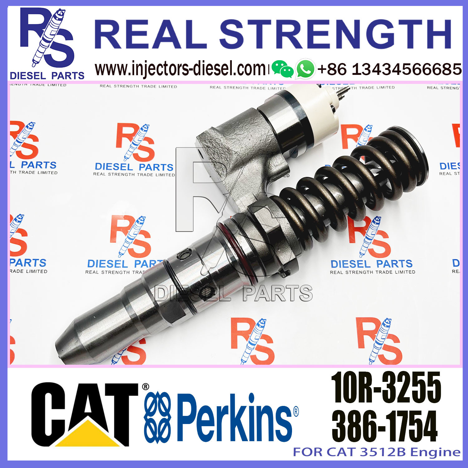 Diesel fuel injector 392-0211 230-3255 376-0509 230-3255 10R-3255 376-0509 10R-2827 20R-3247 389-1969 for C-A-T 3512B