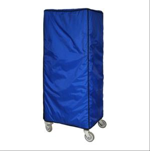 Quality 210D Blue Coated PE Polyester Roll Cage Cover Weather Proof PVC Material wholesale