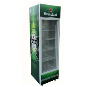 Quality 235L Supermarket Equipment Beverage Display Cooler Energy Drink Showcase Fridge Upright Chiller SC235B wholesale