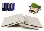 Professional Hard Stiffness Gray Paperboard , Arch File Uncoated 2mm Greyboard