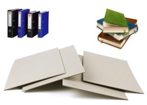 Quality Solid 1100gsm Book Binding board , Mixed Pulp Hard Paper Grey Board Sheets wholesale