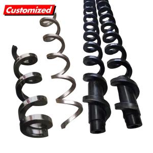 China Easy Operation Screw Conveyor Factory Direct Spiral Auger Hollow Square Steel Screw Chip Conveyor Screw Shaft on sale