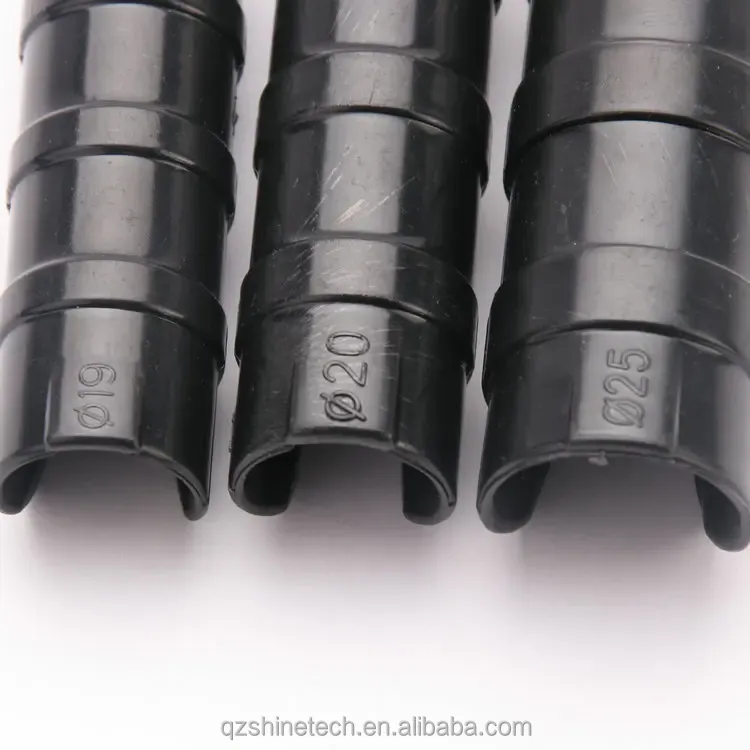 White Black ABS PC Plastic Tube Clip For 19mm 20mm 22mm 25mm 32mm Greenhouse Accessory