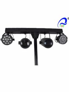 Quality Professional 12PCS RGBW 4 Set Stand Led Par light Bar Stage Lights wholesale