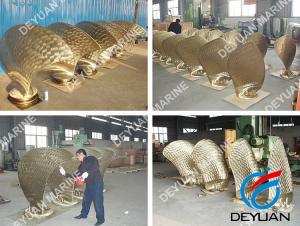 Quality Thrust Propeller Blade Marine Propulsion Systems With Axle Neck wholesale