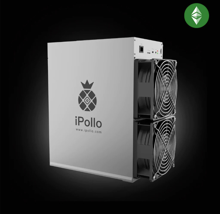 1550MH/S ETC ASIC Miner IPollo V1 Classic Meta Miner Tech 3.6G Memory
