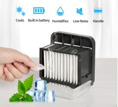 Quality 2000mAh Battery Powered &amp; USB Rechargeable Desk Air Cooling Fan for Outdoors wholesale