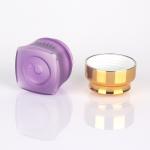 Fashion Purple PET Cosmetic Packaging Bottles 100g Spray Cream Jars
