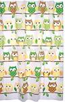 Mildew resistant shower curtain with matching window curtain shower curtain