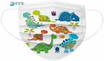 Small Size 14.5x9.5cm Protective Mask For Children 3 Ply Non Woven Face Mask