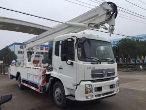 Quality Man Lift Hydraulic Aerial Work Platform Truck With 360° 5.7m Max Operation Radius wholesale