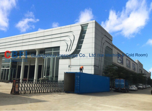 22*22*22mm R507 Refrigerant Ice Cube Machine For Indonesia Ice Plant