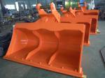 90 Degree Rotating Excavator Bucket Tilting For Mini 5 Ton Excavator boom arm