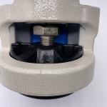 Powder Coated Cast Aluminum Retractable Caster GD-150F