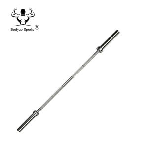Quality 10kg Junior Weight Lifting Bar Chromed Finish 1680mm Size Fine Workmanship wholesale