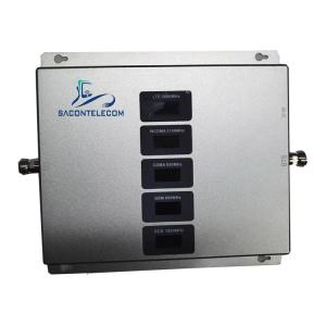 Quality 5 Bands 2G 300M2 1800mhz Cell Phone Signal Repeater 20dBm wholesale