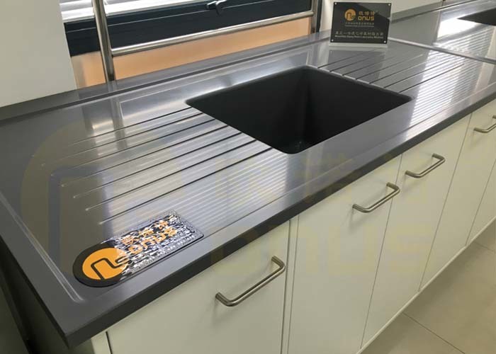 Thickness 25mm Epoxy Resin Worktop With No Joints Large Operate Space