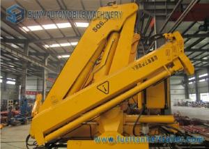 Quality Large XCMG / SUNY 6.3 Ton Truck Mounted Crane With Folding Arm wholesale