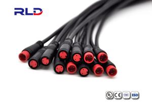 Quality Electric BIKE 2A M8 IP65 2 Pin Waterproof Connector Plug Wire To Wire wholesale