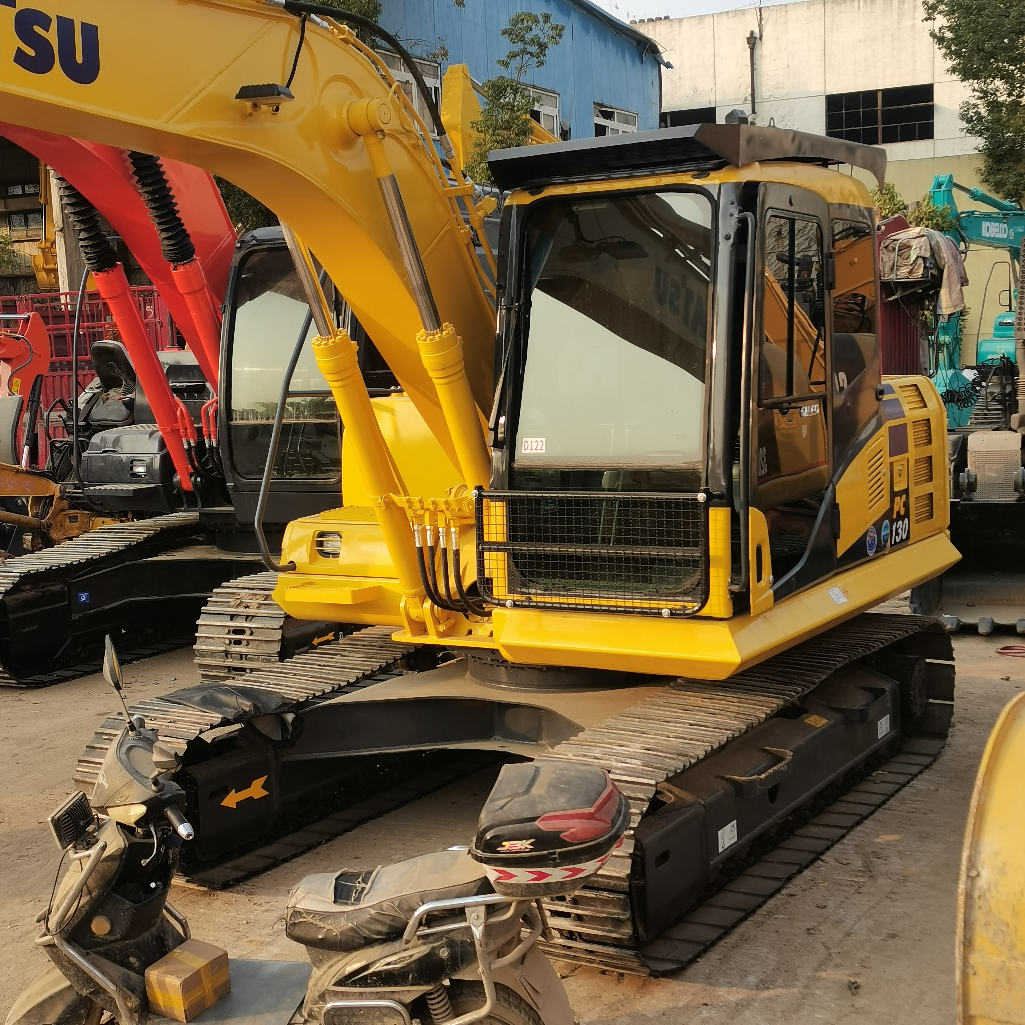 2020 Year Komatsu PC130 Excavator with Original Hydraulic Pump 13 Ton Used Excavator