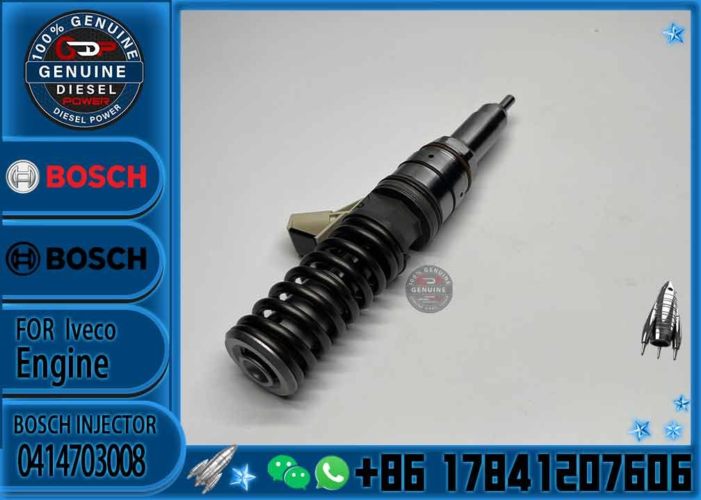 GENUINE DIESEL UNIT FUEL INJECTOR 0414703008, 504287070, 504125329, 504080487 FOR STRALIS 190S42, 190S43
