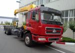 Hydraulic 12 ton Cargo Lorry-Mounted Crane With Telescopic Boom