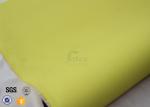 0.5MM Yellow PU Coated Fiberglass Fabric Welding Fire Blanket Cloth 530GSM