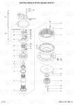 R210-7 Hyundai Excavator Swing Gear Box Catalog 31N6-10150 Planetary Reducer