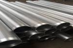 V Shaped 219mm Wedge Wire Screen Pipe All Welded 304 Stainless Steel Round