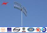 Round Power pole 110KV energy High Mast Pole steel metal Material