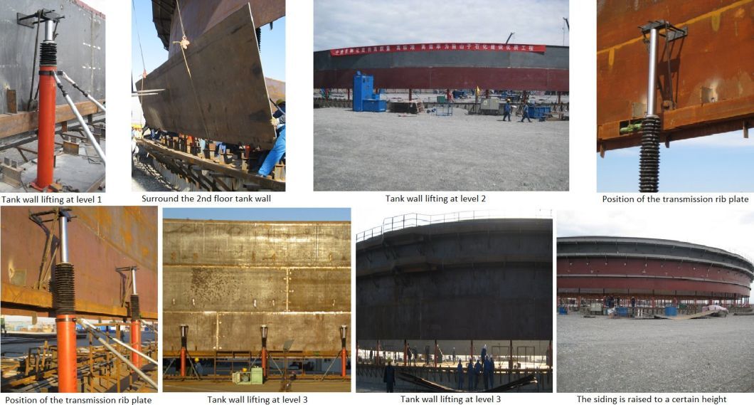Hydraulic Jacking System for China Tank Farm Construction Solution Stock Available