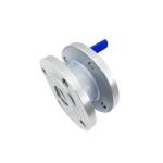 Thin-Type 304 Stainless Steel Two Pieces Ball Valves for Flange Connection 1/2-4