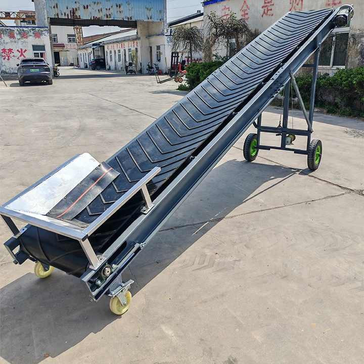 High Angle Conveying EP100/EP150/EP200 Inclined Conveyor Belts With Low Energy Consumption