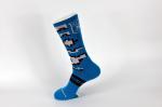 Yellow Under Armour Basketball Socks , Breathbale Thin Basketball Socks