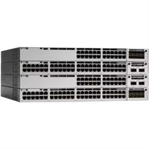 C9300-24U-A 24-Port POE Network Switches 8GB DRAM 1100W AC Power Supply for Networking