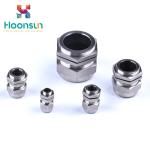 NBR Sealing 10mm Stainless Steel Cable Gland IP68 Anti Aging