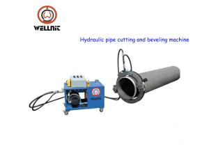 Quality High Efficiency Hydraulic Pipe Cutting And Beveling Machine Stable Clamping wholesale