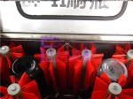 Double Heads Semi Automatic Glass Bottle Cleaning Machine For Beverage Filling