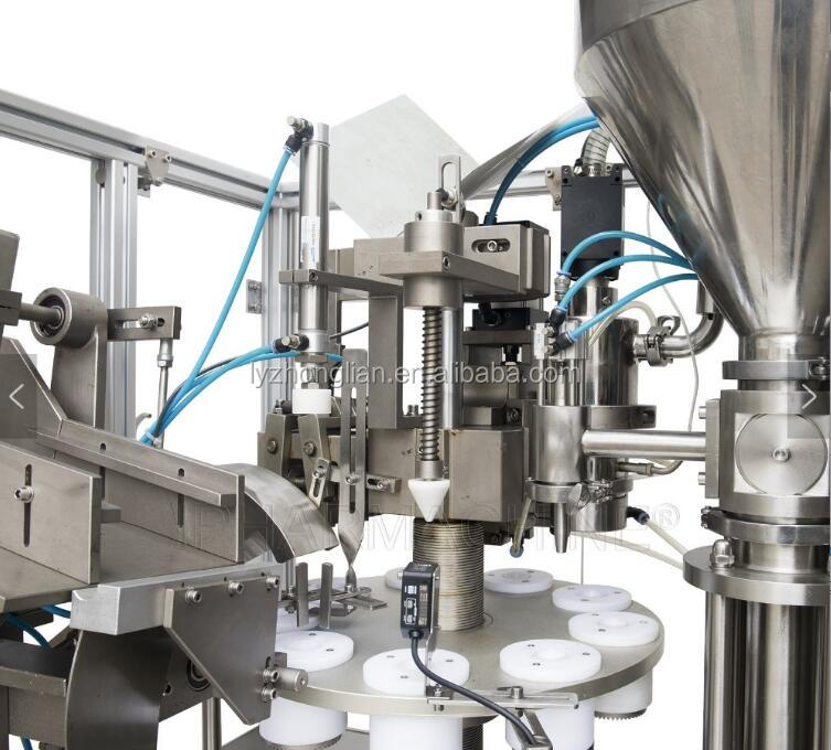 Cosmetic Cream Ointment Plastic Soft Tube Filling Machine Automatic Tube Filling and Sealing Machine