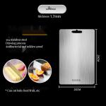 Kitchenware Square Cutting Board with Customized Color Stainless Steel Chopping