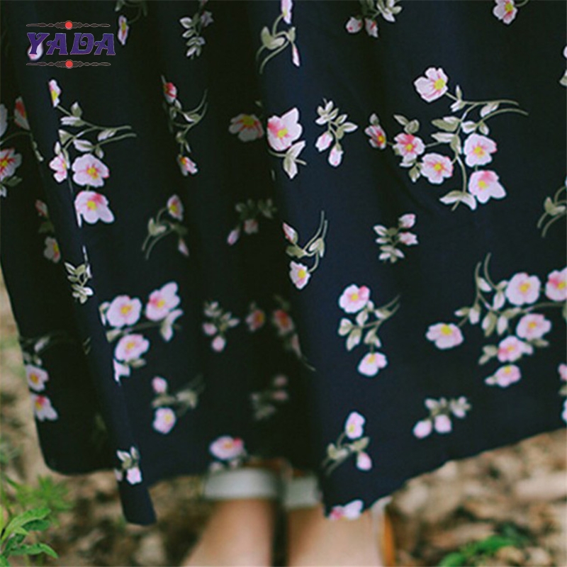 Fashion casual one piece women floral dress party dresses for girls of 18 years old