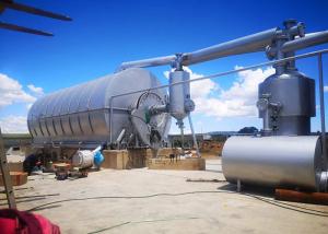 Quality Small Waste Tyre Pyrolysis Plant To Fuel Oil Environmental Friendly wholesale