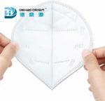 Breathable GB2626-2006 KN95 Disposable Protective Respirators
