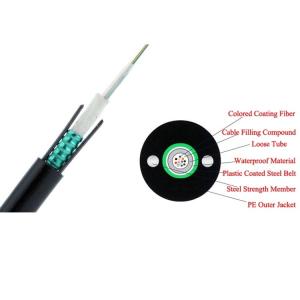 Quality ADSS 24 144 288 Core Duct Direct Burial Fiber Optic Cable wholesale