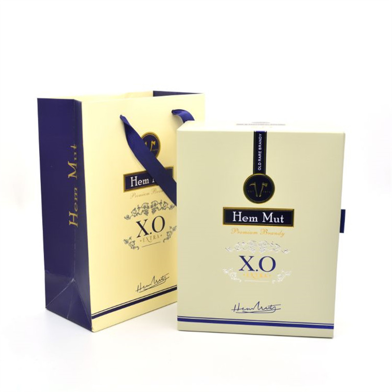 Drawer Wine Bottle Gift Boxes Matt Lamination 4C Printing